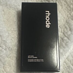 Rhode Skin Black Phone Case